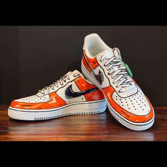 Custom Cartoon Nike Air Force 1s